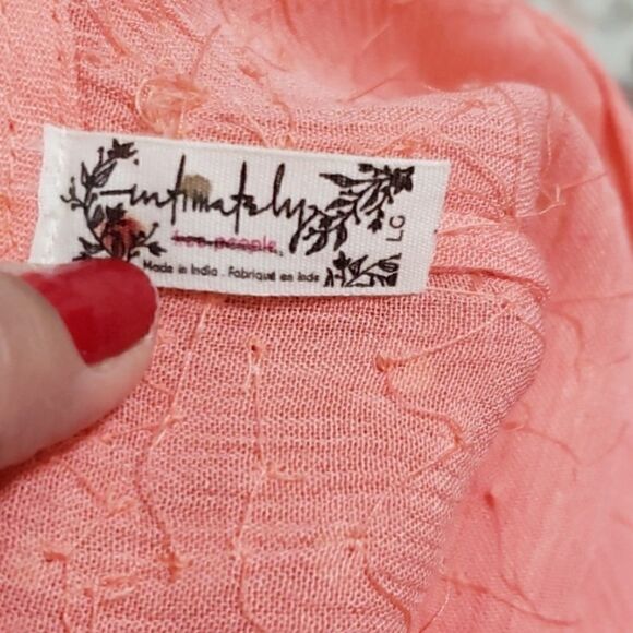 Free People Intimately Just Watch Me Slip Sequin Halter Dress Size L - Picture 5 of 6